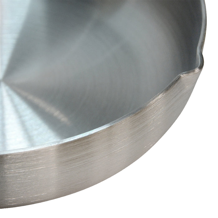 10" FRY PAN W/ POUR SPOUT & LID
