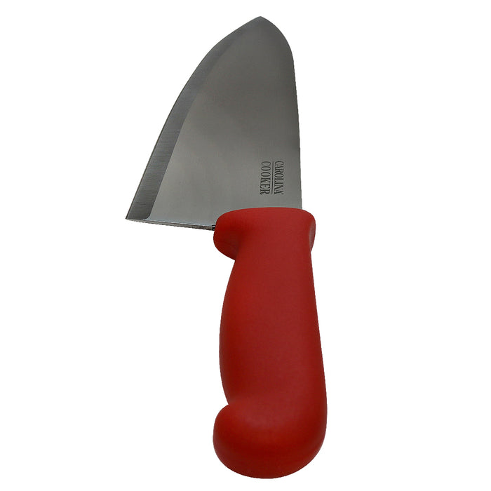 10" CHEF'S KNIFE W/ RED HNDL