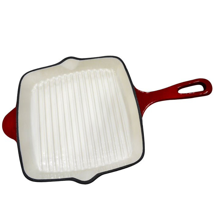 10" SQ CAST IRON GRIDDLE