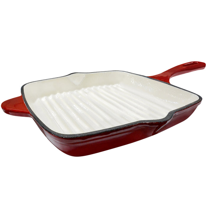10" SQ CAST IRON GRIDDLE