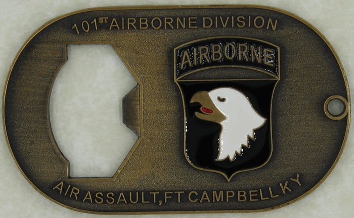 101st Airborne Division Parachute Demo Team Army Challenge Coin