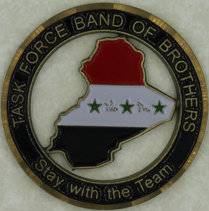 101st Airborne Division TF Band Of Brothers Army Challenge Coin