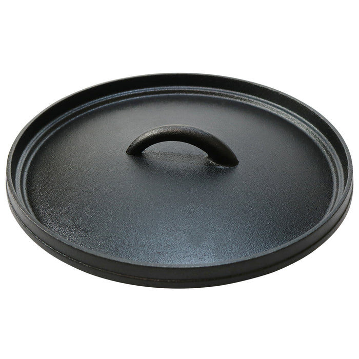 10.5" PRESEASONED CAST IRON LID