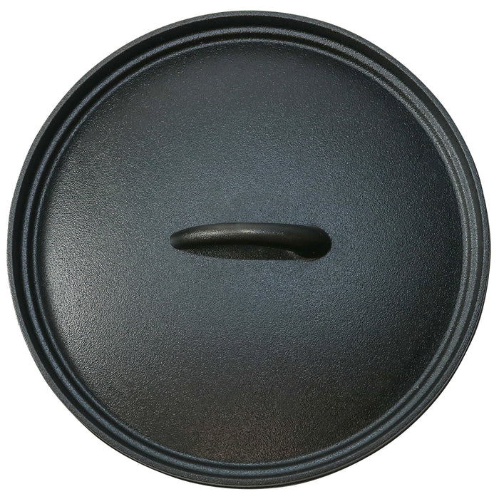 10.5" PRESEASONED CAST IRON LID