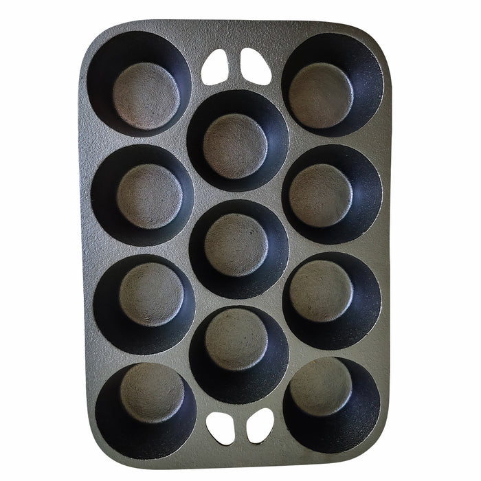 11 CUP CAST IRON MUFFIN PAN