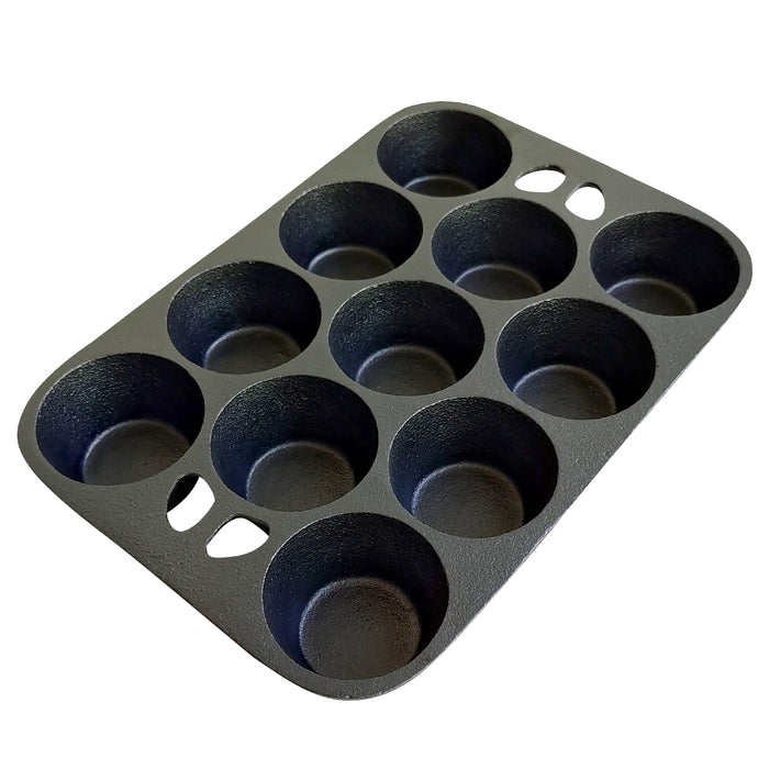 11 CUP CAST IRON MUFFIN PAN