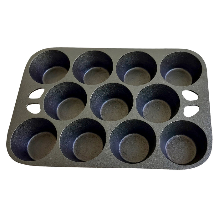 11 CUP CAST IRON MUFFIN PAN
