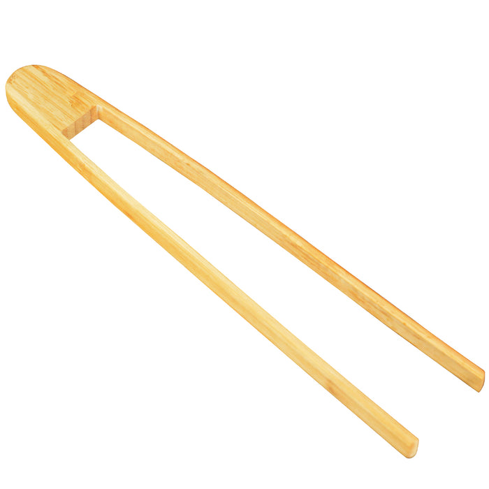 12" BAMBOO SERVING TONG
