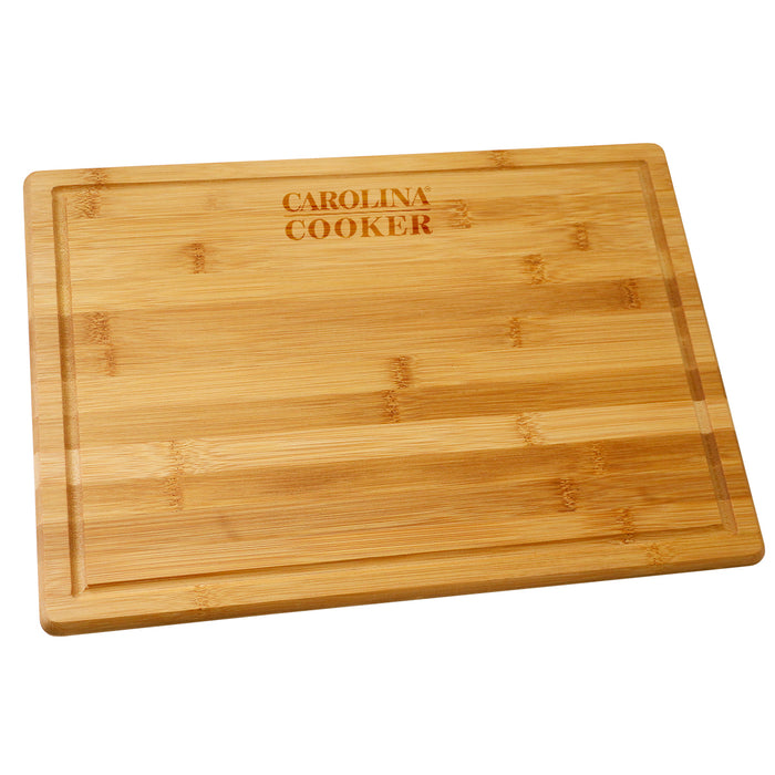 S BAMBOO CUTTING BOARD W/ LOGO