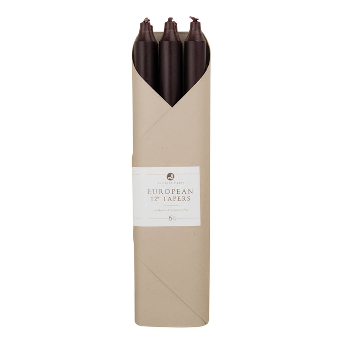 12" Taper Candles - 6pk Pack