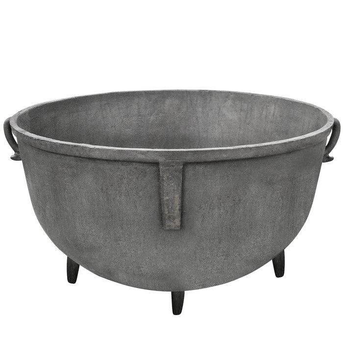 13GAL CAST IRON STEW POT W/ FEET
