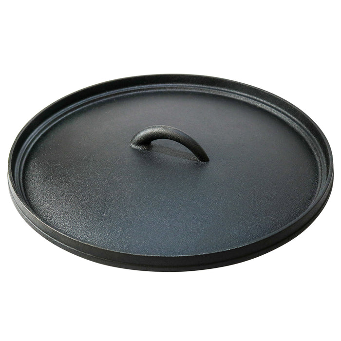 13" PRESEASONED CAST IRON LID