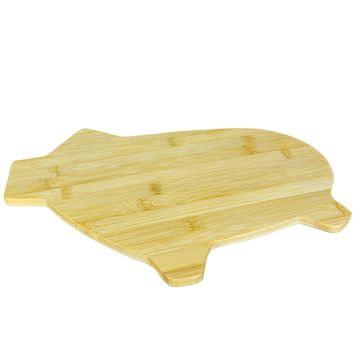 BAMBOO CUTTING BOARD SHAPED AS