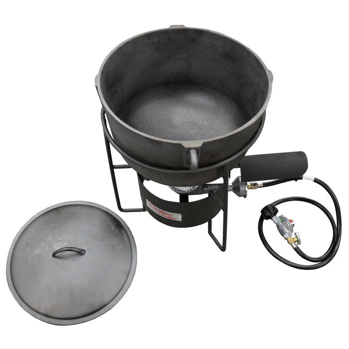 14QT CAST POT & BURNER STAND
