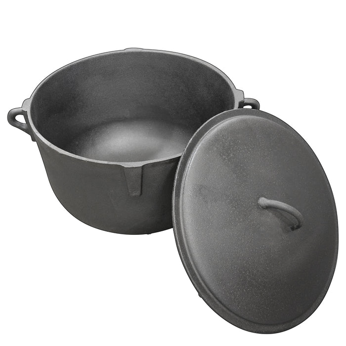 14QT CAST IRON POT W/ LID