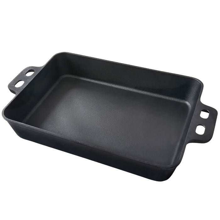 16.5" RECT PRESEASONED CAST