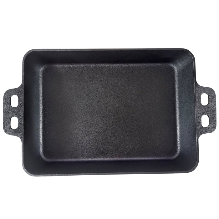 16.5" RECT PRESEASONED CAST