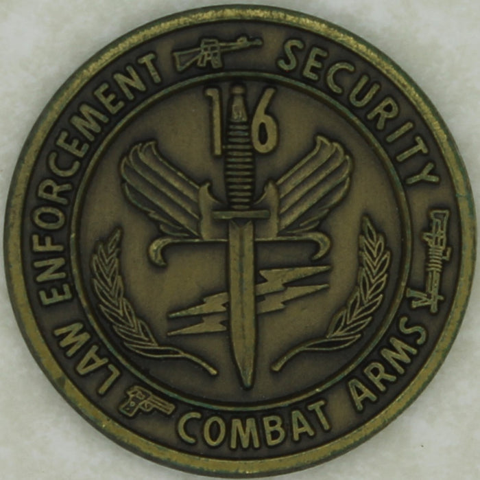 16th Special Operations Wing Security Forces Sq Air Force Challenge Coin