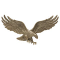 36" Antique Brass Wall Eagle
