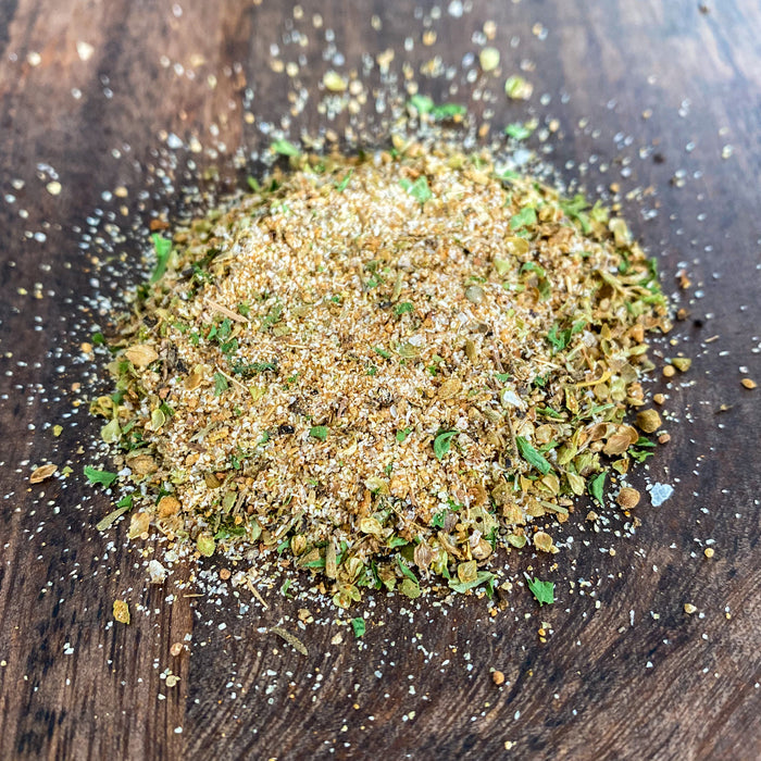 Greek Lamb Rub-Ingredients-Fair Winds Flavor-SKORDO