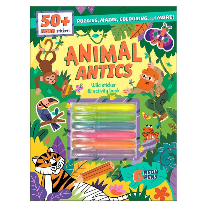 Animal Antics Activity & Sticker Book - Mabel & Fox