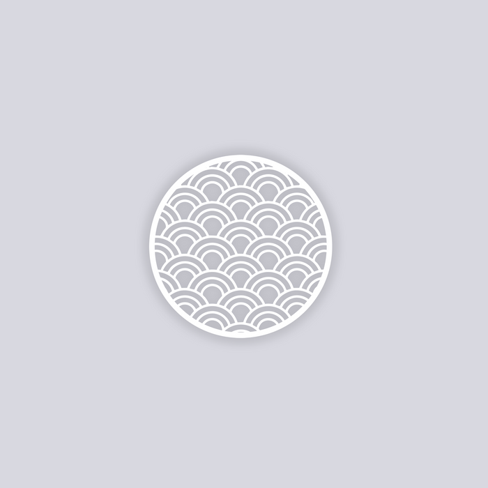 Arches Circle Clay Stencil