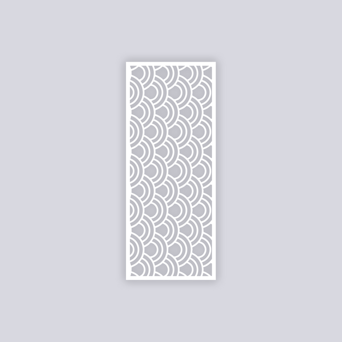 Arches Rectangle Face Clay Stencil