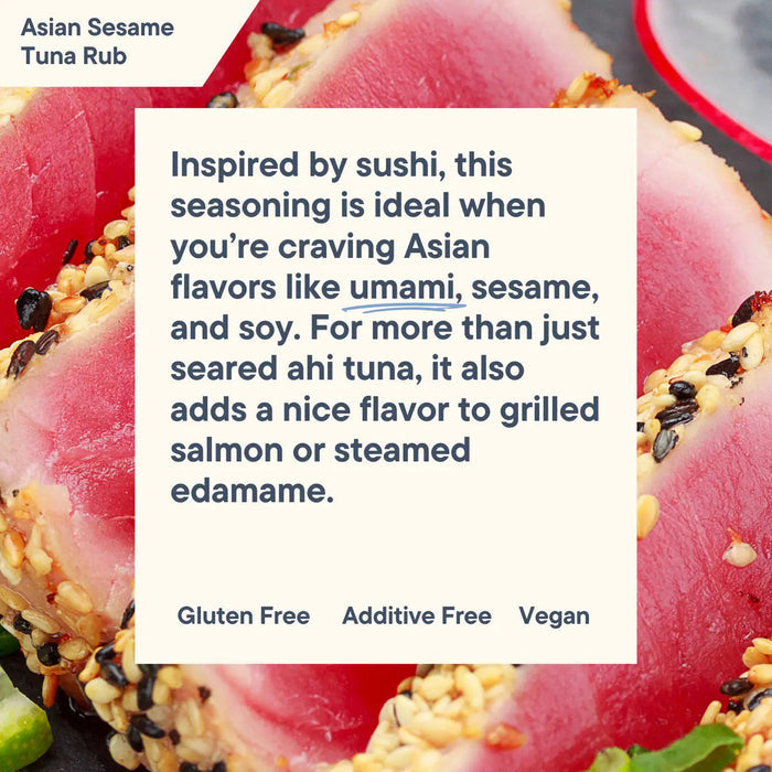 Asian Sesame Tuna Rub