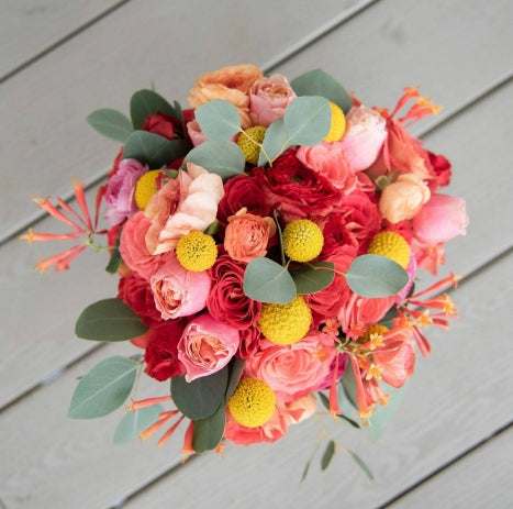 Beach Coral Rose Wedding