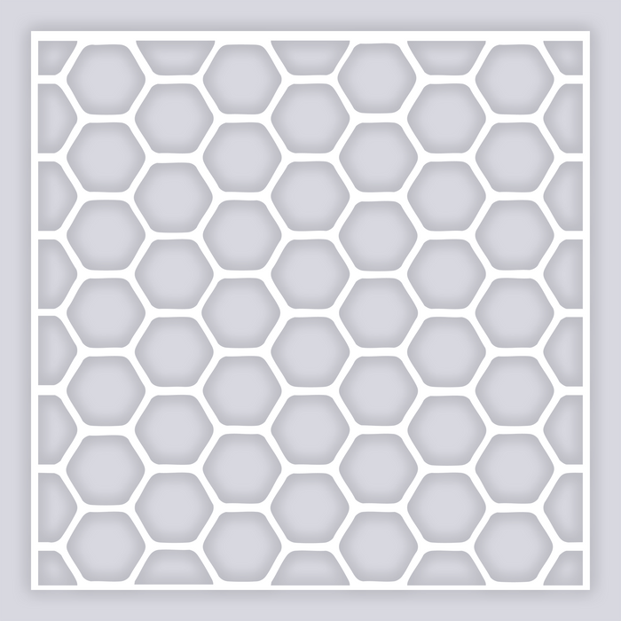 Beehive Full Clay Stencil