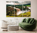 Blue Nile Falls Ethiopia Wall Art Frame Canvas Printing Decor - BlueArtDecor