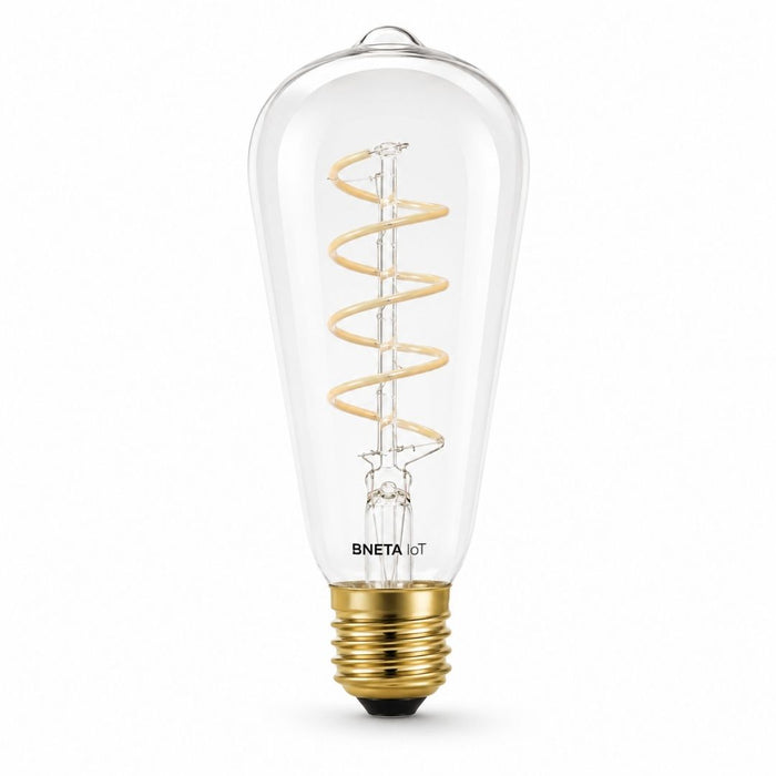 BNETA - IoT Smart WiFi LED Filament Bulb - ST64-FW
