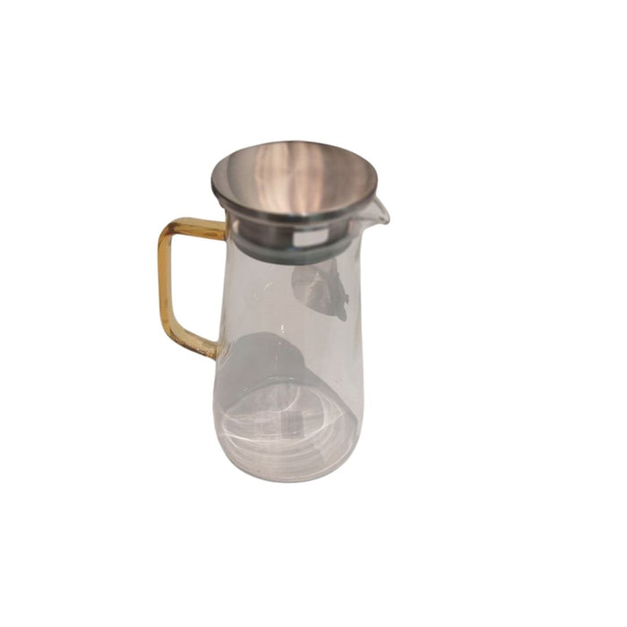 Borosilicate Glass Kettle with Gold Handle - 1.8l