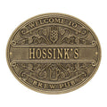 Brew Pub Welcome Plaque