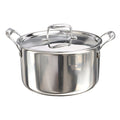 Buckingham Elite Tri 18/8 Stainless Steel Casserole 24 cm  / 5 Litre.