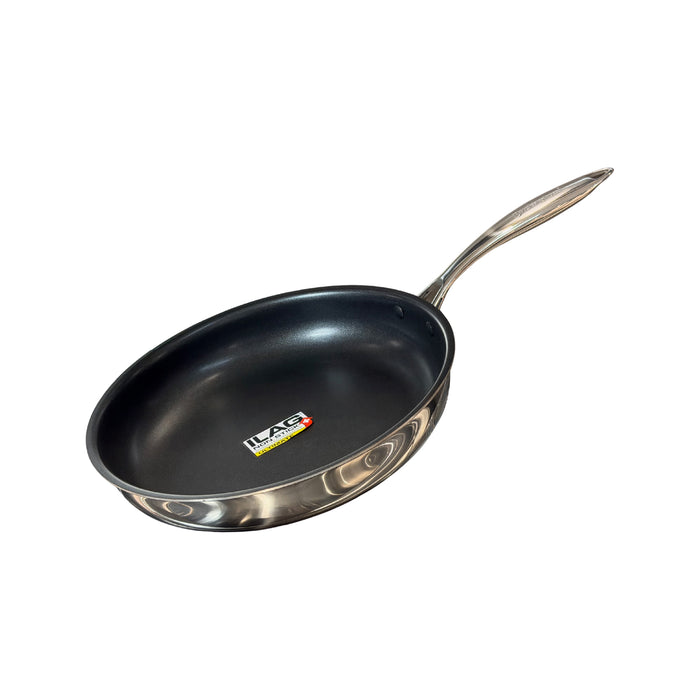 Buckingham Elite Tri-ply 18/8 Stainless Steel Frying Pan (ILAG ultimate non-stick coating)