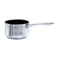 Buckingham Induction Deep Milk SaucePan with Xylem Non-Stick Coating and Double Lip, Stainless Steel, 14 cm Buckingham Cookware UK