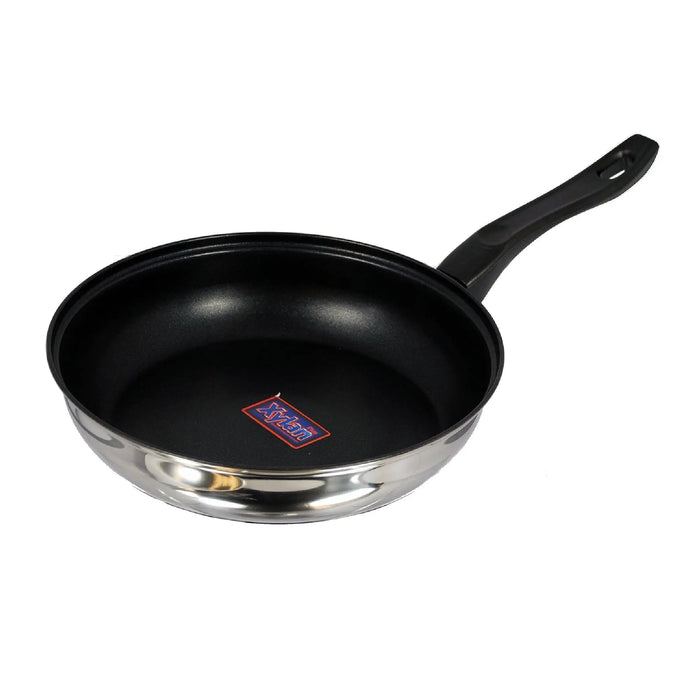 Buckingham Induction Stainless Steel Frying Pan, 24 cm Buckingham