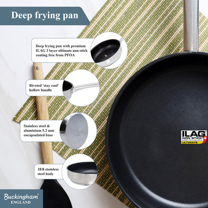 Buckingham Induction Frying Pan 24 cm