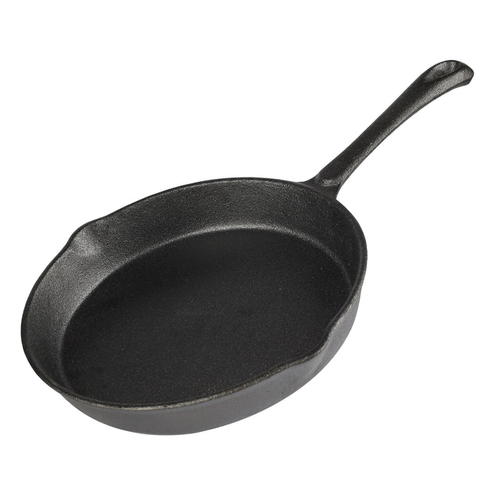 Buckingham Pre-Seasoned Cast Iron Frying Pan 25 cm.