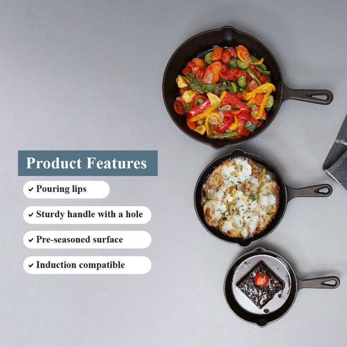 Cast iron skillet