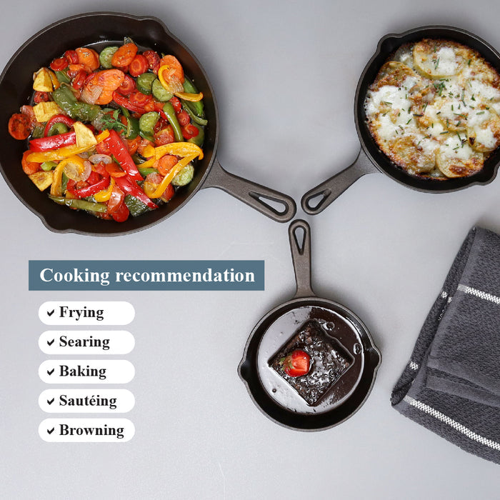 Cast iron skillet