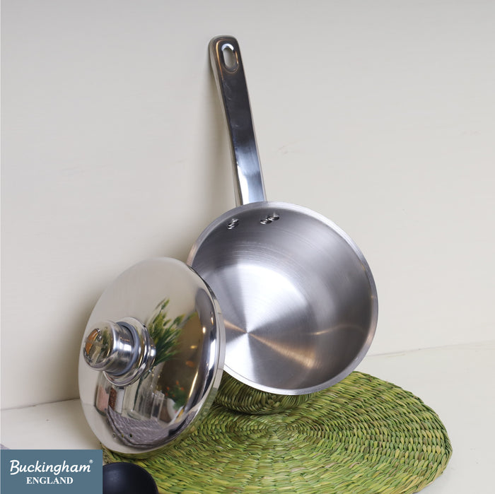 Stainless Steel Sauce Pan with Lid