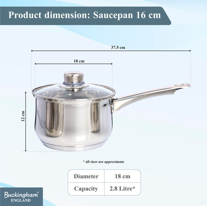 Stainless Steel Sauce Pan