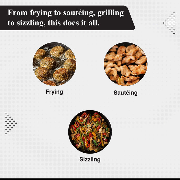 stainless steel frying pan