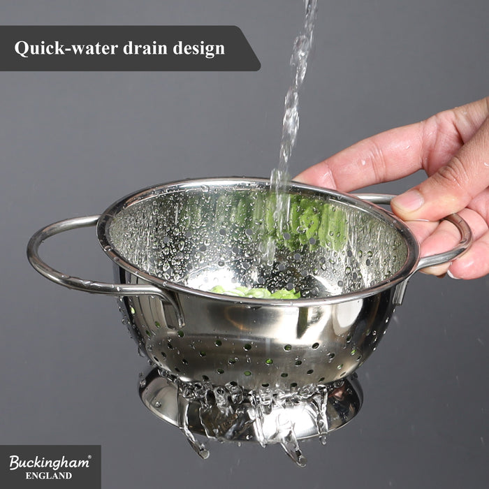 Buckingham Stainless Steel Hemisphere Colander