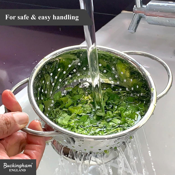 Buckingham Stainless Steel Hemisphere Colander
