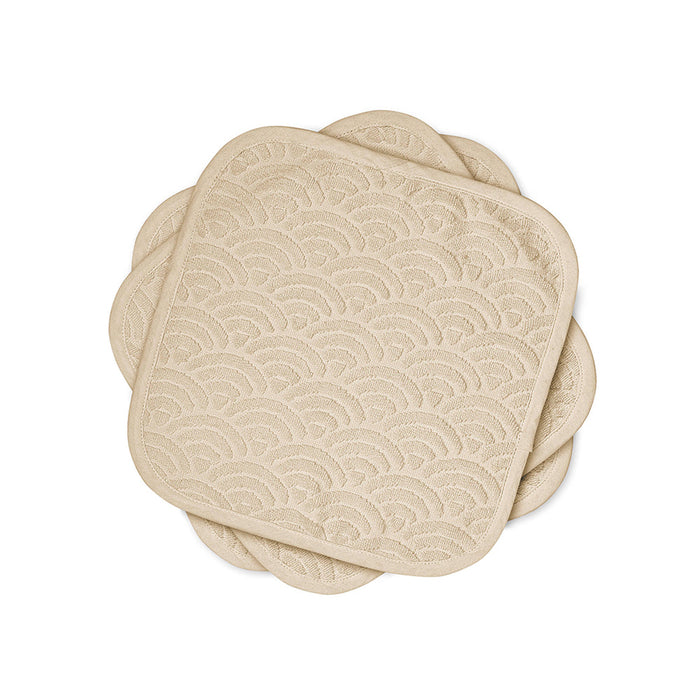 Cam Cam Copenhagen - Washcloth (3 Pack) - Almond - Mabel & Fox