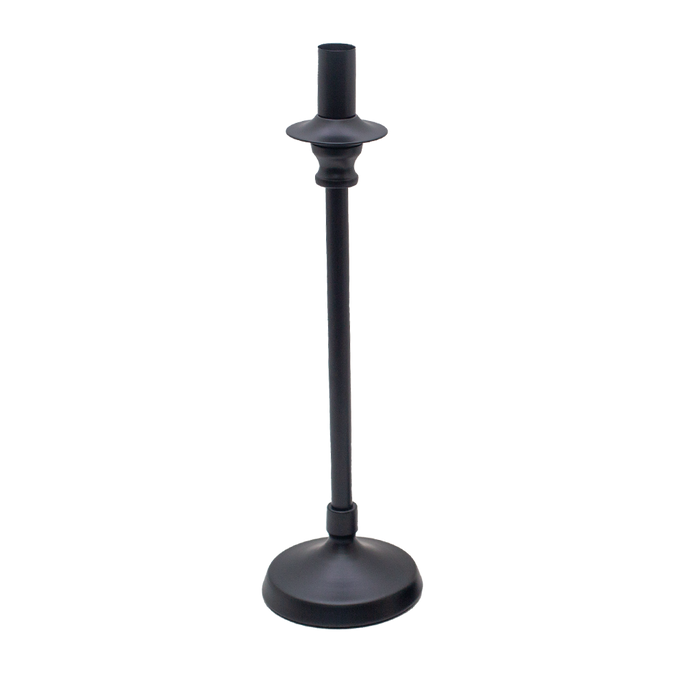 Candle Stands - Pillar black candle holder