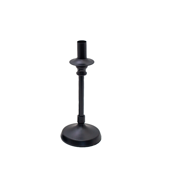 Candle Stands - Pillar black candle holder